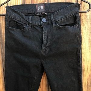 BDG Twig Black High Rise Jean